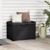Patio Storage Box Anthracite 33 gal PP