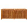 Patio Storage Box 78.7"x31.5"x29.5" Solid Acacia Wood