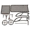 193*64.5*93cm Backrest Adjustable Courtyard Cast Aluminum Lying Bed Bronze