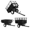 Tipping Trailer for Lawn Mower 661.4 lb Load