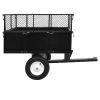 Tipping Trailer for Lawn Mower 661.4 lb Load