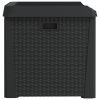 Patio Storage Box Anthracite 33 gal PP