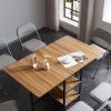 4pcs Elegant Foldable Iron & PVC Chairs for Convention & Exhibition Gray