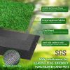 4FTX10FT Outdoor Artificial Grass Runner Rug, Thick Realistic Fake Grass Roll Decor Patio Balcony Garden Lawn, Dog Pets Turf Drain Mat