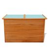 Patio Storage Box 49.6"x28.3"x28.3" Wood