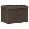 Patio Storage Box Brown 33 gal PP
