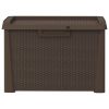 Patio Storage Box Brown 33 gal PP