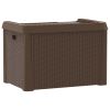 Patio Storage Box Brown 33 gal PP