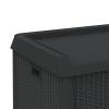 Patio Storage Box Anthracite 33 gal PP