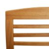 Patio Chairs 2 pcs Solid Acacia Wood