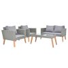 4 Piece Outdoor Patio Furniture Set