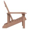 Patio Adirondack Chair HDPE Brown