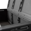 Patio Storage Box 54.3"x20.9"x22.4" 87.2 gal Dark Gray and Black