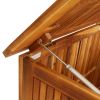Patio Storage Box 78.7"x19.7"x22.8" Solid Acacia Wood