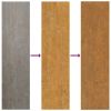 Patio Wall Decoration 21.7"x21.7" Corten Steel Bamboo Design