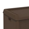 Patio Storage Box Brown 33 gal PP