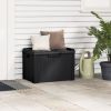 Patio Storage Box Anthracite 33 gal PP