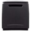 Patio Storage Box 54.3"x20.9"x22.4" 87.2 gal Dark Gray and Black