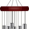 1pc Memorial Wind Chimes, Wind Chime For Outdoor With 6 Metal Tubes, Big Deep Sounds For Relaxing, Suitable For Outdoor Garden, Yard, Patio