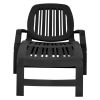 Adjustable Patio Sun Lounger with Weather Resistant Wheels